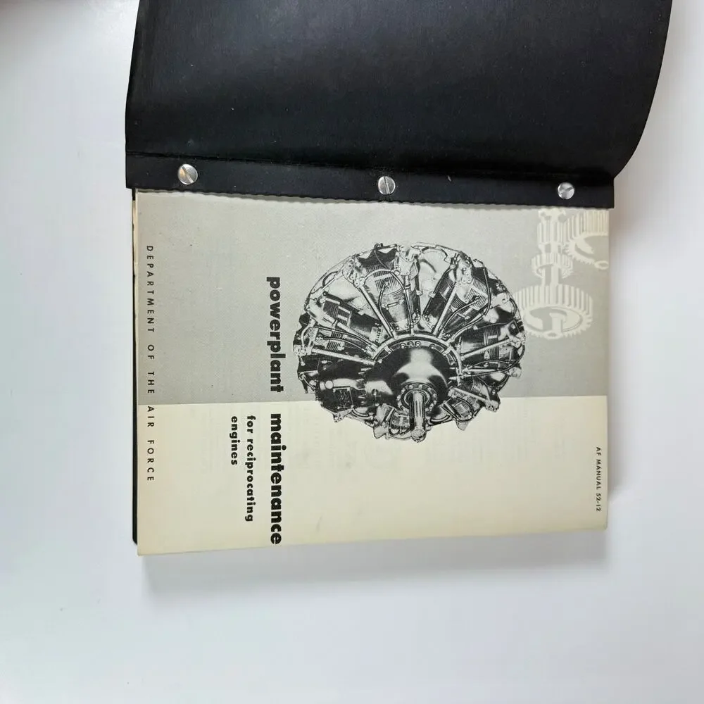 52-12 1953 Power Plant Maintenance Illustrated Manual for Reciprocating Engines
